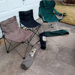 Three Camping chairs ALL New